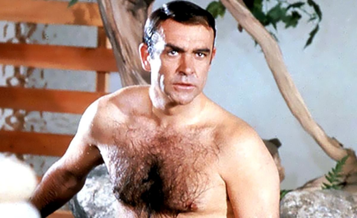 Sean Connery's naked bust