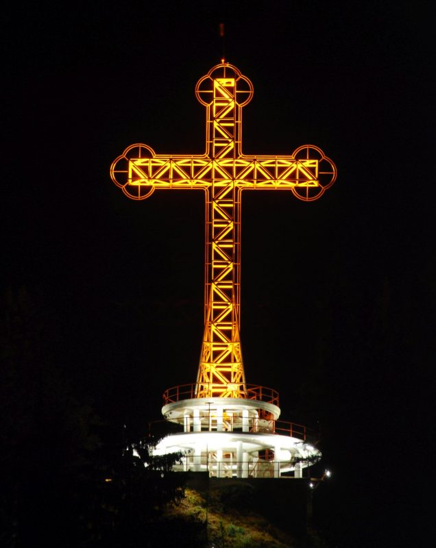 The Cross of Piatra Fântânele Monastery