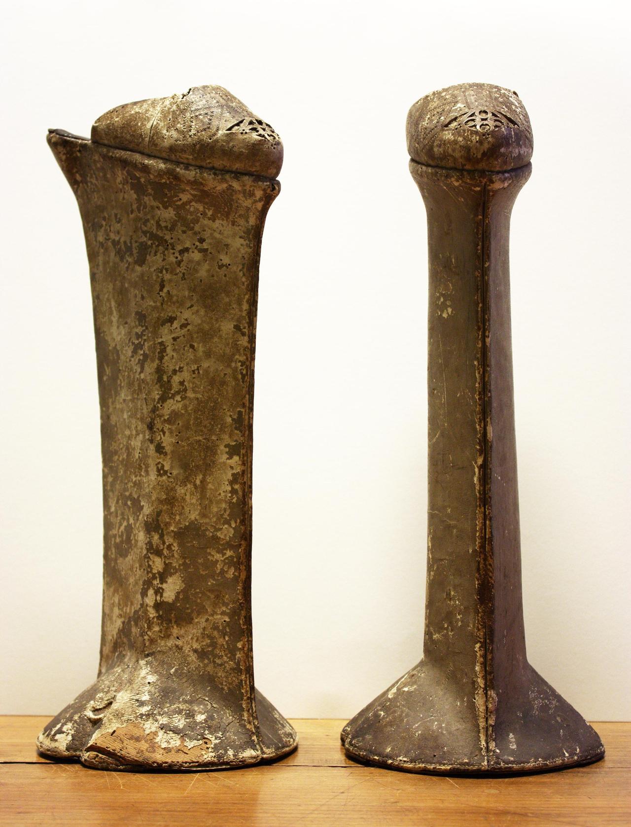 50 centimeters height chopine, made in XVIth century in Venice