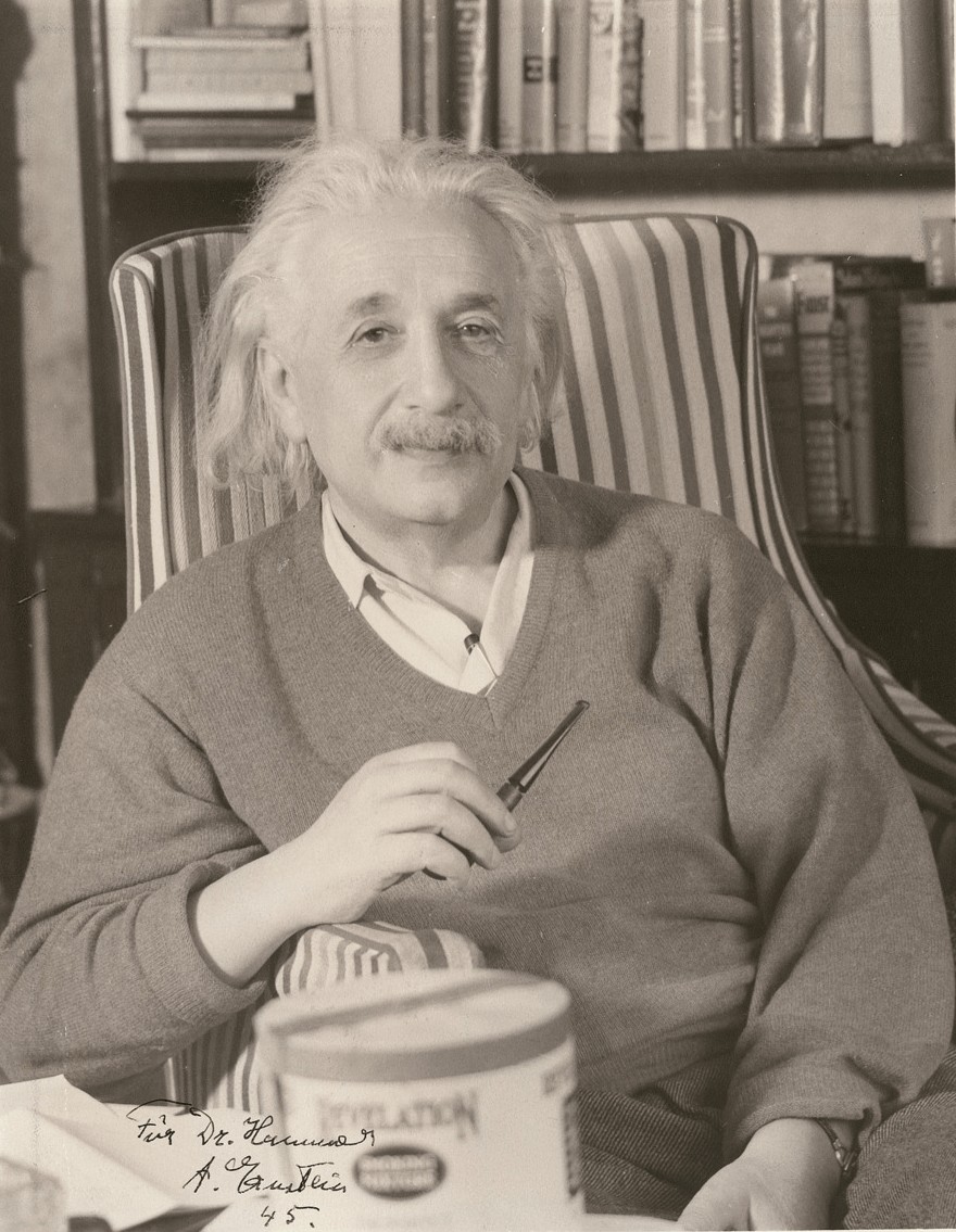 Albert Einstein - autograph
