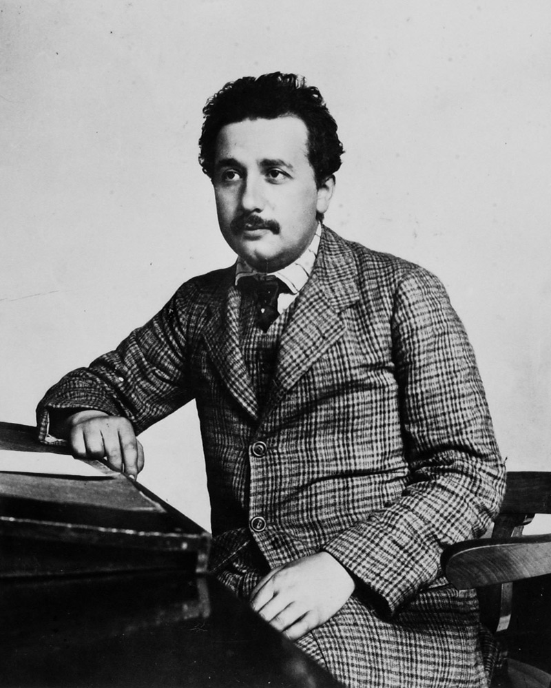 Albert Einstein as a clerk