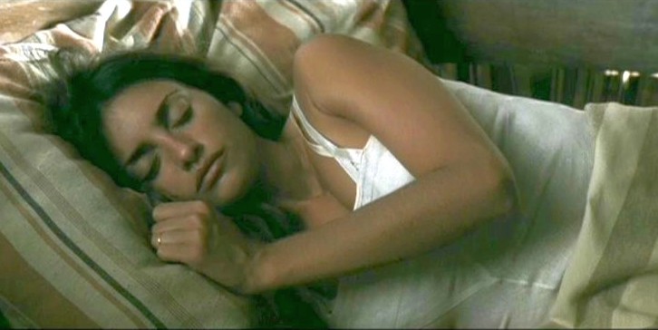 Penelope Cruz sleeping