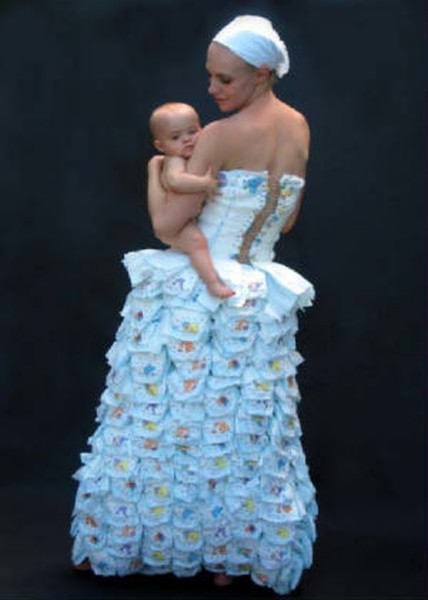 Diaper dress