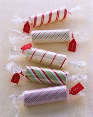 Candy-like coin rolls