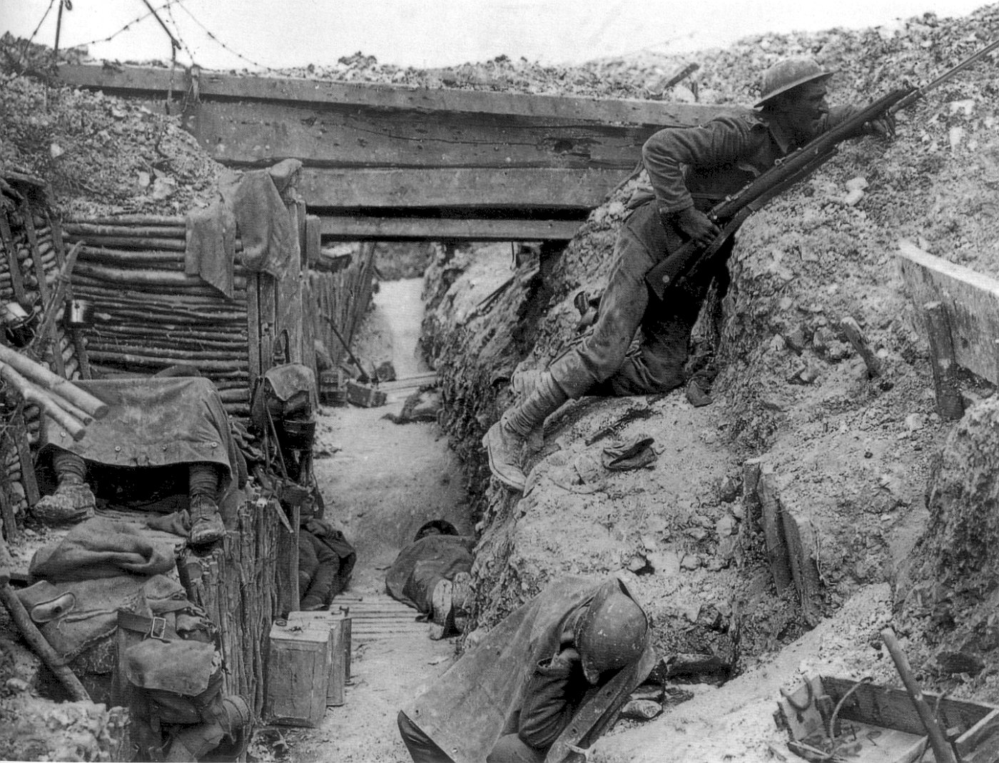 British trench in 1916