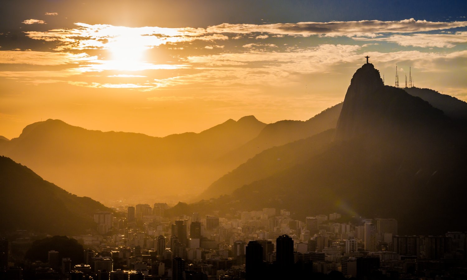 The mountains of Rio de Janeiro